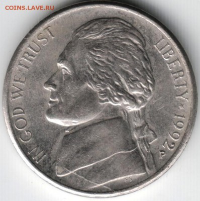5 центов 1992 р Америка до 23.07.14 в 22.00 - Scan-140715-0024