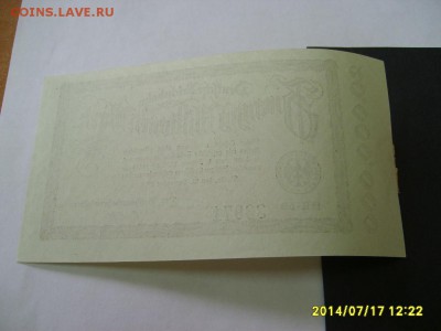 ГЕРМАНИЯ,20 миллионов марок 1923г (Ж.Д.хорошая)!до18.07.2014 - S6000961.JPG