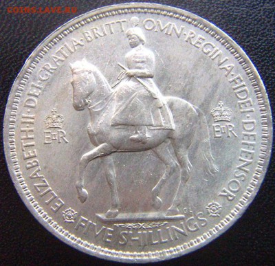 Британская коронационная крона 1953; до 19.07_22.22мск - 8349