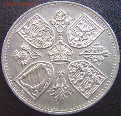 Британская коронационная крона 1953; до 19.07_22.22мск - 8350
