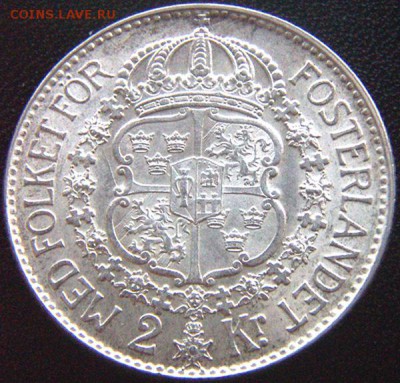 Швеция_2 кроны 1940. Серебро; до 19.07_22.34мск - 8338