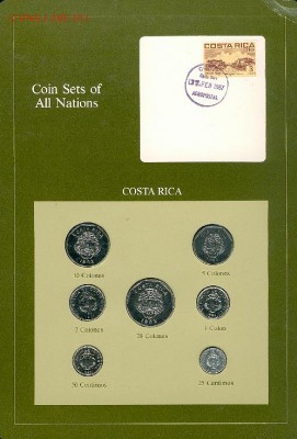 Коста-Рика - coins of all nations. Короткий аукцион. - Costa Rica1