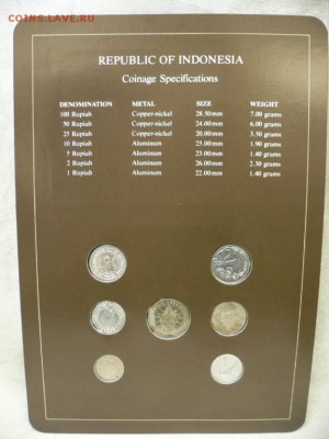 Индонезия - coins of all nations. Короткий аукцион - Indonesia2
