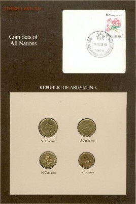 Аргентина - coins of all nations. Короткий аукцион - Argentina1