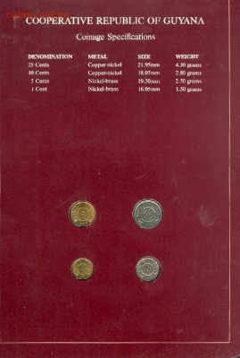Гайана - coins of all nations. Короткий аукцион - Guyana2