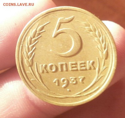 5 копеек 1937г.На оценку. - P7190347.JPG