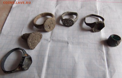 часть складня на опознание, оценка - перстни
