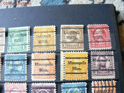 МАРКИ США с 1800-х гг надпечатки - P1930862.JPG