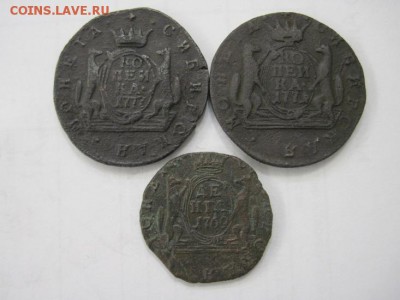 Лот Сибири 1 коп. 1777,71 деньга 1769 до 23.07.14 - Изображение23 098