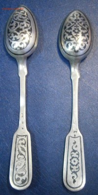 Чайные ложки. Серебро 875м. 2шт. На оценку. - P7230003.JPG