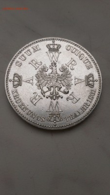 Пруссия 1 ТАЛЕР свадьба 1861 год С РУБЛЯ!ОТЛИЧНОЕ СОСТОЯНИЕ! - ztbQ2ImHEi8