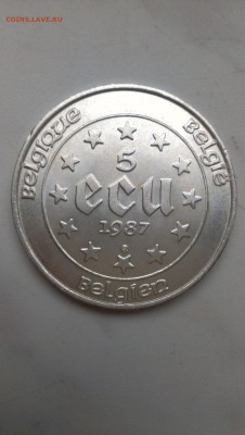 Бельгия 5 экю 1987 год до 25.07.2014 - z8rnIZF95_s