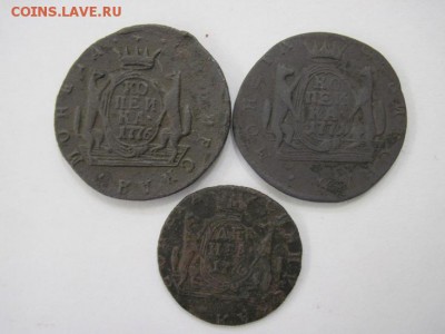 Лот Сибири 1 коп 1776,1771 деньга 1770 до 27.07.14 - Изображение23 097