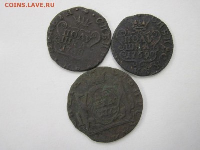 Лот Сибири полушка 1768,69 деньга 1771 до 27.07.14 - Изображение23 097