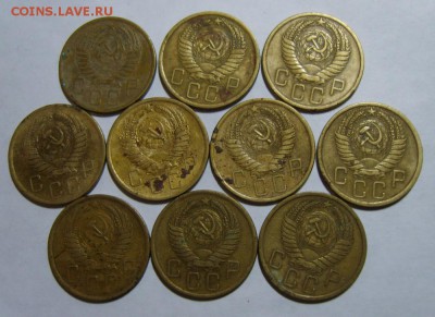 5 копеек 1955-1957гг (10шт) до 25.07.14 22.00 МСК - S8309623.JPG