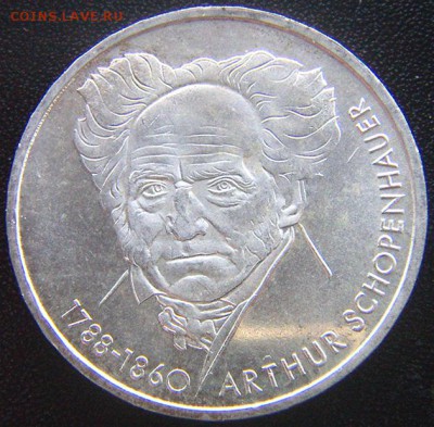 ФРГ_памятные 10 марок 1988(D). Серебро; до 23.07_22.48мск - 7946