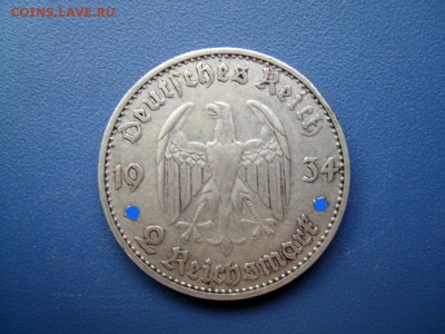 3 РЕЙХ 2 Марки Кирх(с датой)1934D (c 200 руб.)27.07.14 22-30 - SL270915.JPG