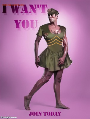 юмор - Gay-Army-Propaganda-Poster--84936