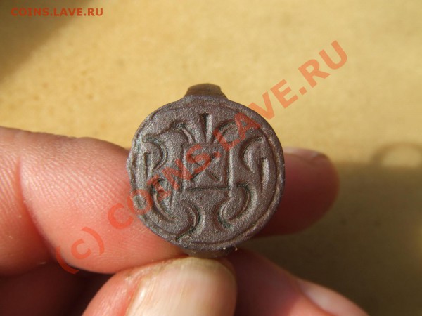 ПЕРСТЕНЬ ПСЕВДОГЕРАЛЬДИКА(18В.) ДО 4 АПР.21-00 МСК - перст с пс-1