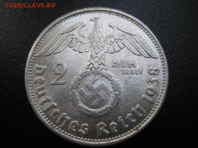 1938 Третий рейх, 2 RM, серебро, до 30.07 в 22-10 мск - IMG_1979.JPG