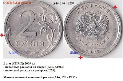 Классификация расколов на 2 р. 1997 г. - н.в. - 2 р. м (СПМД) 2009 г._А46, 196 - Р259