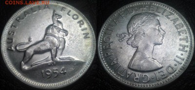 Австралия 1 флорин 1954 ФИКС до 01.08 22:00 - BqxYVUMKMCU