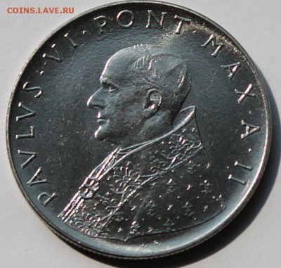 Ватикан. 100 лир 1964. Тираж - 60 000. - 3