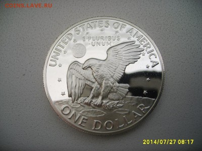США,1 доллар 1972г(Эйзенхауэр,вес 24,31-24,33 г)!до29.07 - S6001157.JPG