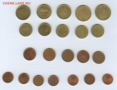 2 евро,евро и евроценты 42 монеты до 30-07-14 в 22.00 по МСК - 3