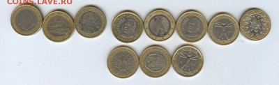 2 евро,евро и евроценты 42 монеты до 30-07-14 в 22.00 по МСК - 2