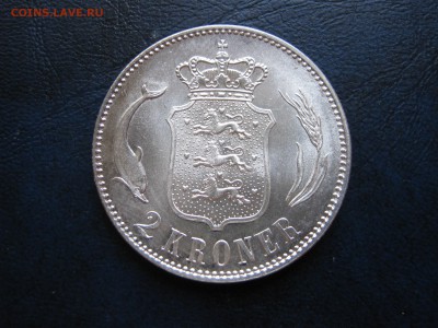 ДАНИЯ 2 кроны 1916. Серебро. Оценка. - 006.JPG