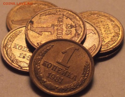 Копейки СССР 1969, 1972, 1981 г.г. без обращения - DSCF6393