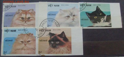 Марки футбол, корабли, космос, машины, кошки и др. на оценку - Кошки и собаки-3.JPG