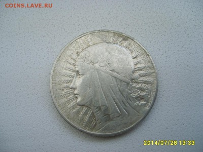 ПОЛЬША,5 злотых 1933г(Королева Ядвига)!до 29.07.2014 - S6001208.JPG