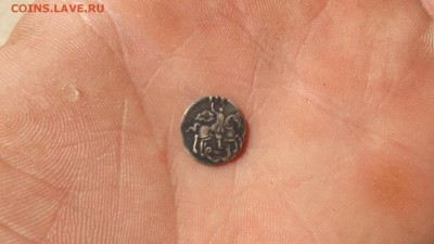 копейка Петра 1 серебро. - DSCF1400.JPG