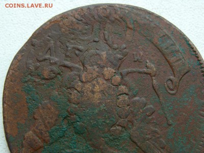 5 копеек 1763 года ММ ( перечекан ) - DSC05794.JPG