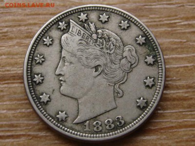 США 5 центов 1883 год-тип до 31.07.14 в 21.00 М - IMG_1497