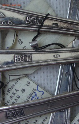 Ложки столовые,925 проба, Мстерский Ювелир, новые - T4