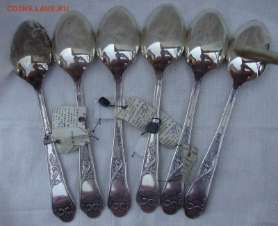 Ложки столовые,925 проба, Мстерский Ювелир, новые - T3