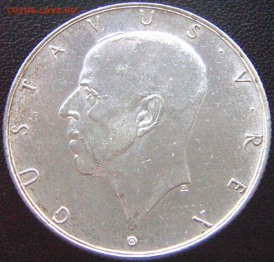 Швеция_памятные 2 кроны 1938. Серебро; до 30.07_22.02мск - 8379