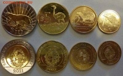 Иностранные Биметалл, Спорт, 25 р, Наборы МНОГО МНОГО!!! - Уругвай.JPG