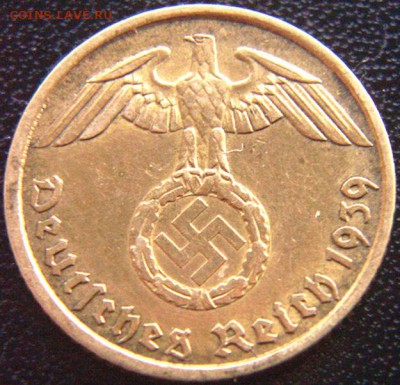 Германия (3-й Рейх)_5 рейхспфеннигов 1939(А); до 30.07_22.14 - 8354