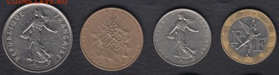 Франция 1, 5, 10, 10 франков до 31.07.2014 22-00 - Франция 1, 5, 10 франков р