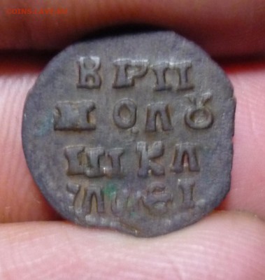 Полушка 1719 год буквами до 01.08 в 22,30 - P1130038.JPG