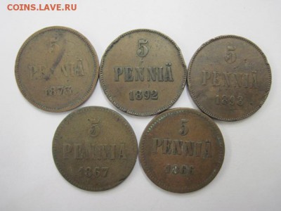 5 пенни 1866,67,73,92,98 до 03.08.14 - Изображение23 095