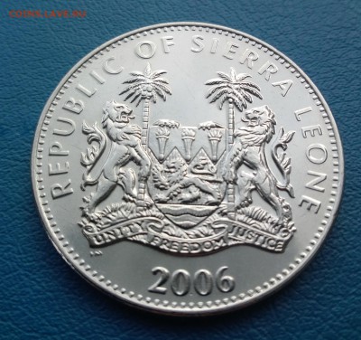 Сьерра-Леоне 1$ 2006 Антилопа, до 1.08.2014 22.00 МСК - 1$ 2006 Сьерра-Леоне Антилопа-2