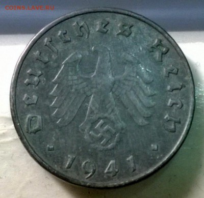 10 рейх пфеннингов 1941 года (Берлин) - WP_20140730_23_54_53_Pro