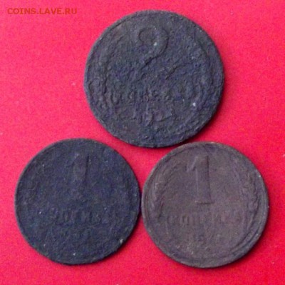1 и 2 коп.1924г. уставшие 3 шт. до 6.08.14г. до 22-00 мск - DSCF0656.JPG