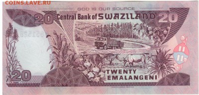 Свазиленд 20 эмалангени 2006 до 04.08.14 в 22.00мск (9534) - 1-св20