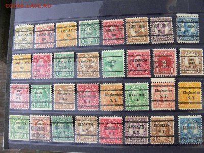 МАРКИ США с 1800-х гг надпечатки - P1940078.JPG
